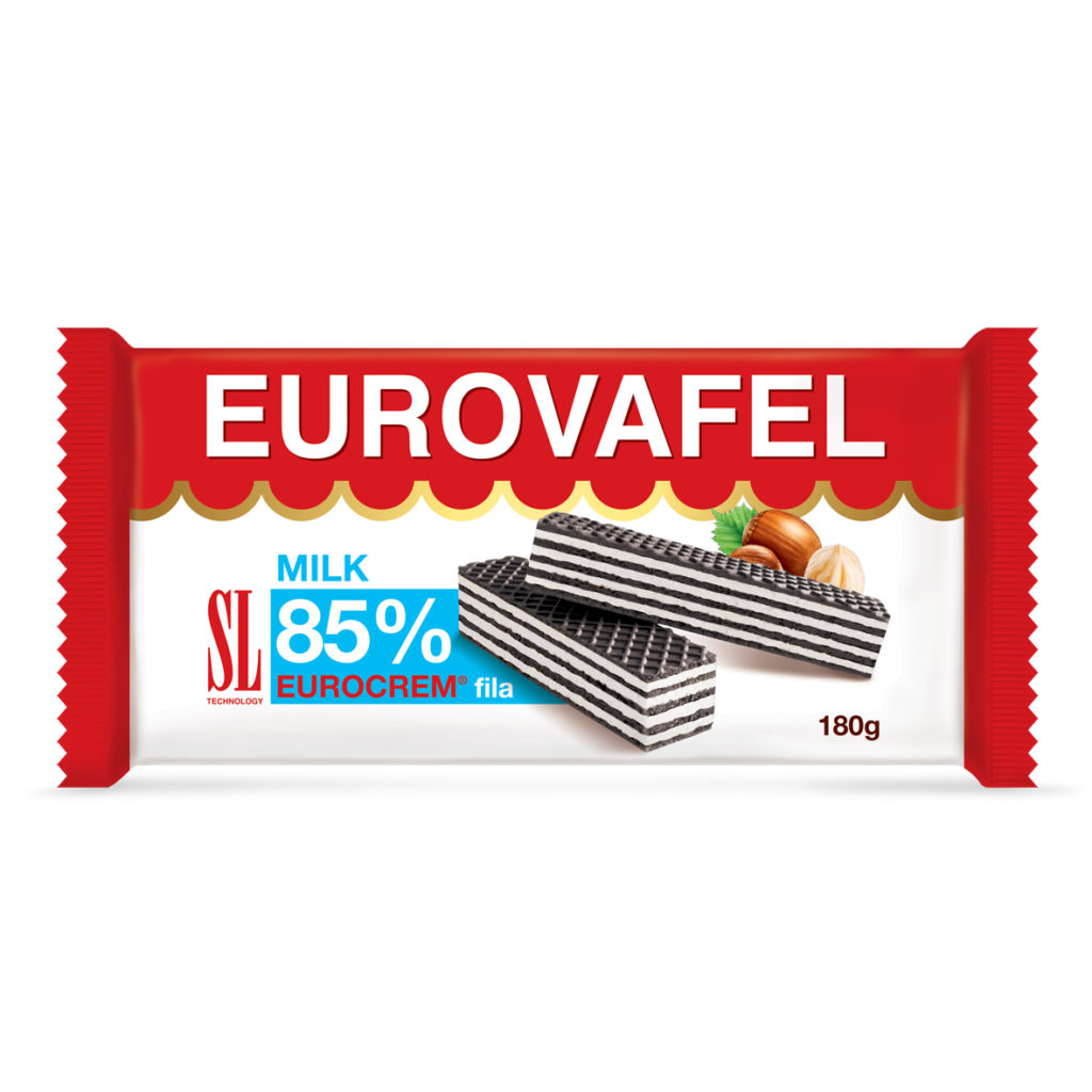 Eurovafel Milk 85% Fila 180g