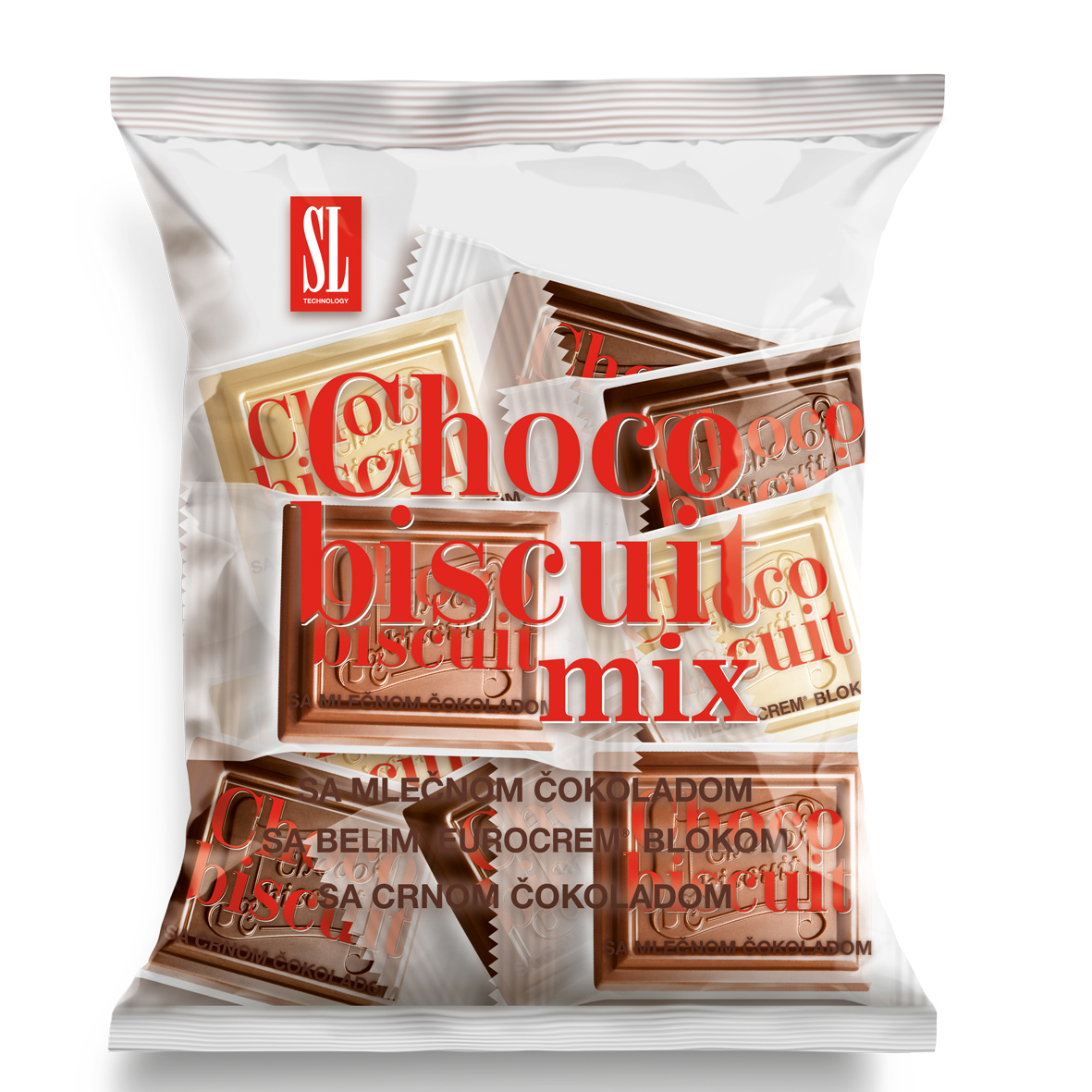 Choco biscuit mix OPP 300g